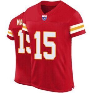 Mens Youths Kids Patrick Mahomes Stitched Vapor Red Jersey